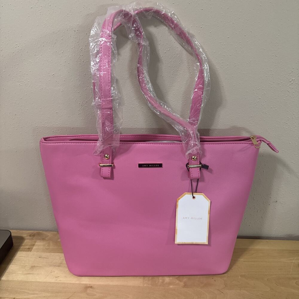 Hot Pink Amy Miller Tote Bag